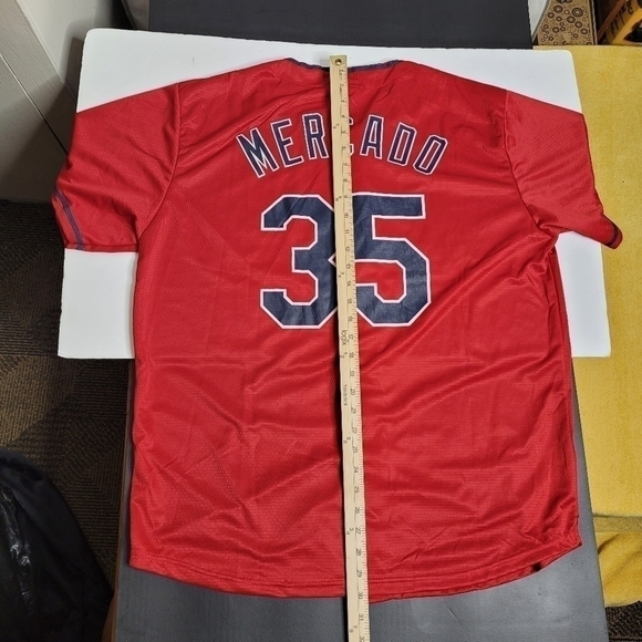 Cleveland Indians Mercado #35 Jersey Men's XL - Picture 7 of 8
